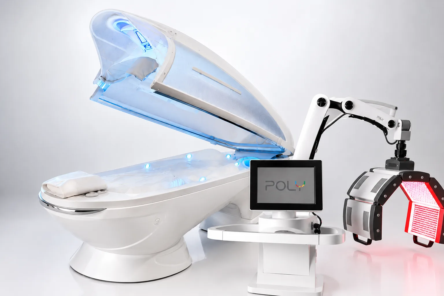 Red light therapy treatment for skin wellness