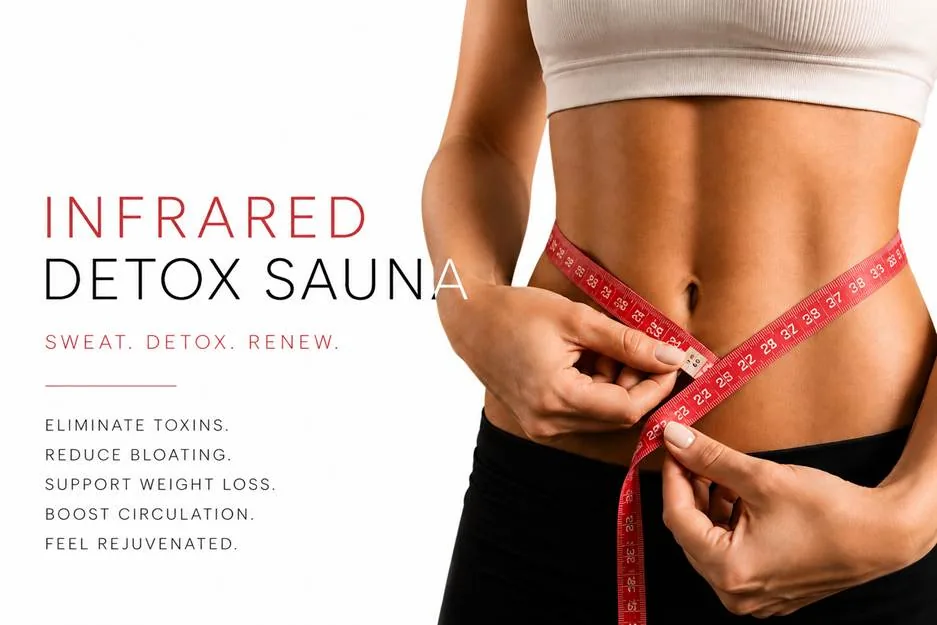 Infrared detox sauna wrap wellness treatment